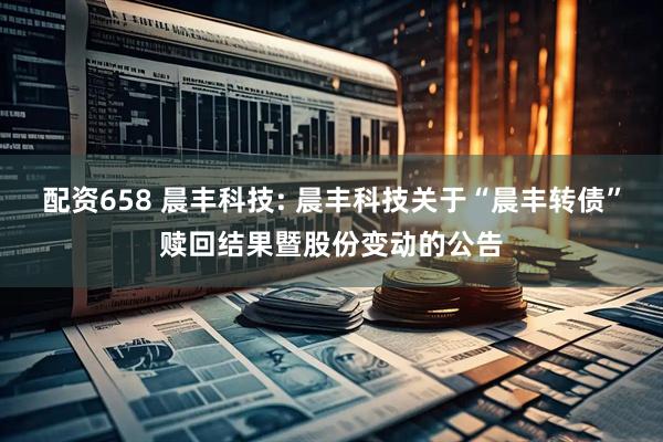 配资658 晨丰科技: 晨丰科技关于“晨丰转债”赎回结果暨股份变动的公告